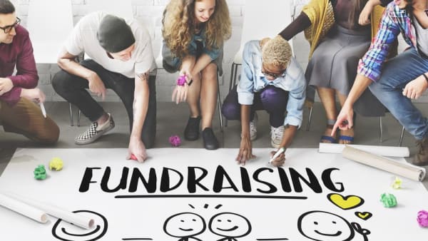 Set up a fundraising page